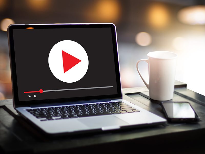 VIDEO MARKETING Audio Video  ,  market Interactive channels , Business Media Technology innovation Marketing technology concept